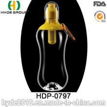 550ml BPA Free Bobble Plastic Carbon Filter Water Bottle (HDP-0797)